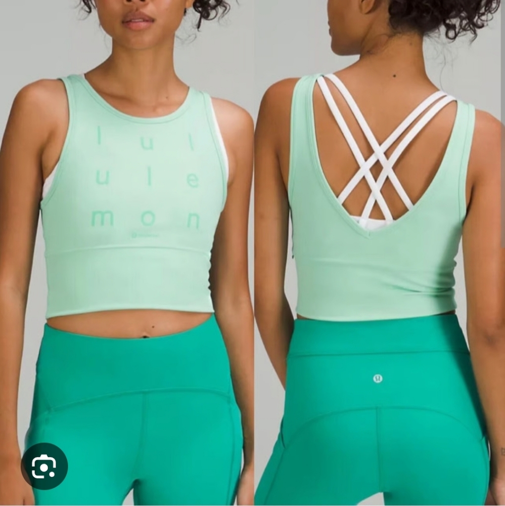Lululemon Athletica Mint Green Tank Top